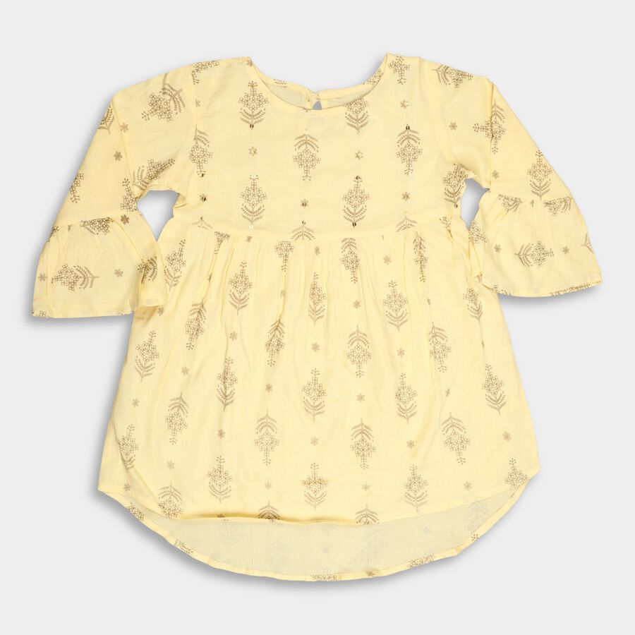Girls' Blouse, Yellow, large image number null
