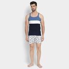Men's 100% Cotton Gym T-Shirt , नेवी ब्लू, small image number null