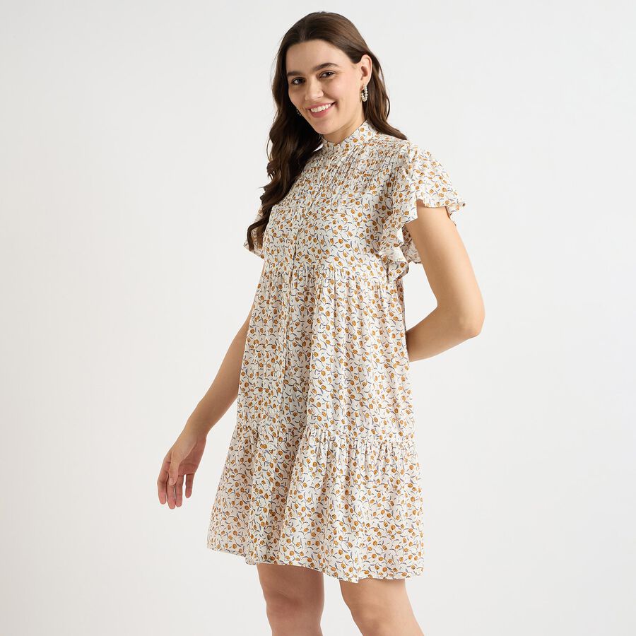 Ladies' Dress, हल्का नीला, large image number null