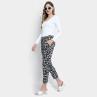 Solid Trousers, काला, small image number null
