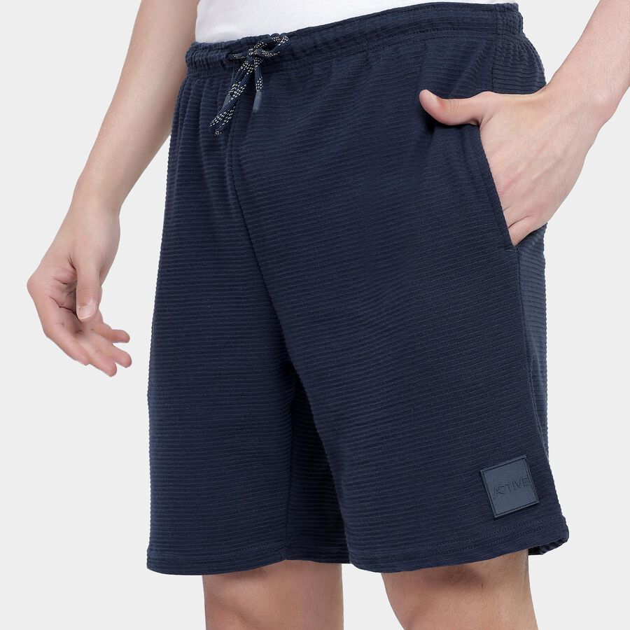 Men's Bermudas, गहरा नीला, large image number null
