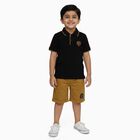 Boys' Woven Baba Suit, Black, small image number null