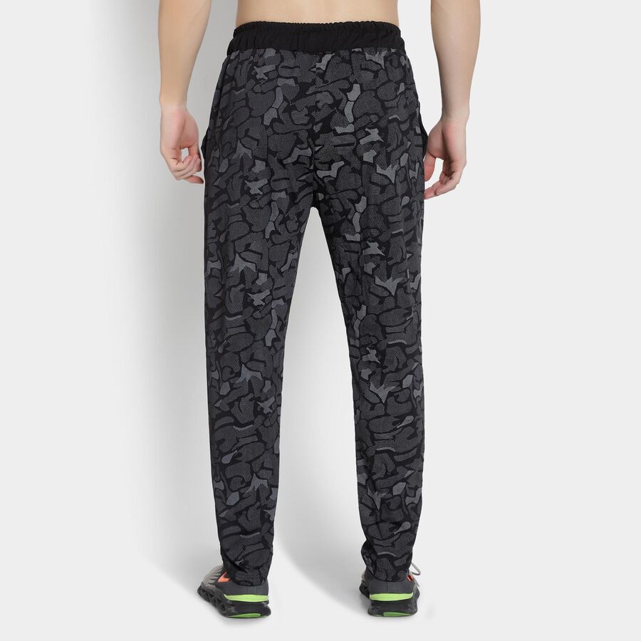 Printed Track Pants, Dark Grey, large image number null