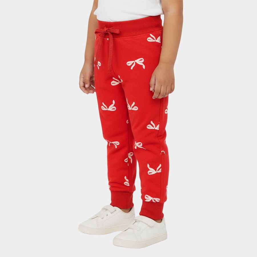 Girls' Pyjama, लाल, large image number null