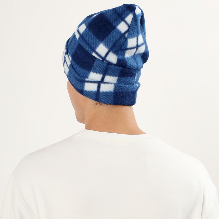 Men's Cap, गहरा नीला, large image number null