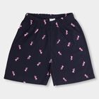 Girls' Shorts, नेवी ब्लू, small image number null