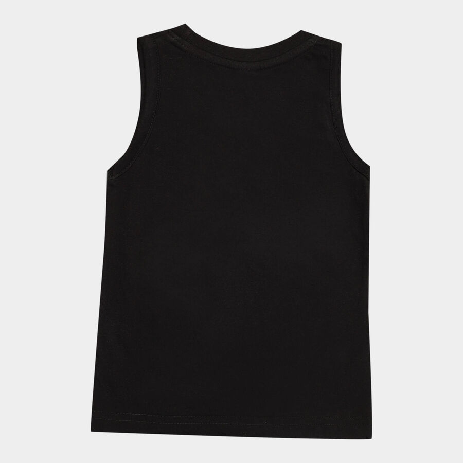 बॉयज टी-शर्ट, काला, large image number null