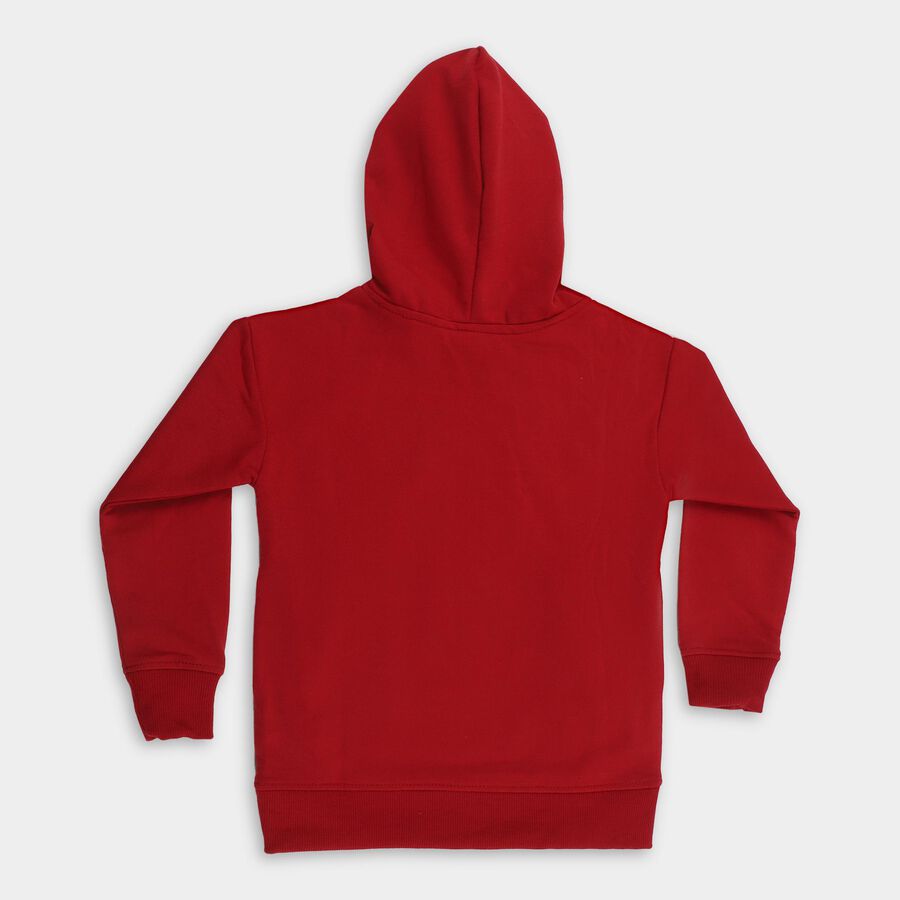 Boys' Sweatshirt, मरून, large image number null