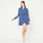 Ladies' Dress, Navy Blue, small