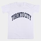 Boys' Half Sleeves T-Shirt, ऑफ व्हाइट, small