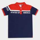 Boys' 100% Cotton Half Sleeves T-Shirt , Navy Blue, small image number null