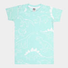 Boys All Over Print T-Shirt, हल्का हरा, small image number null