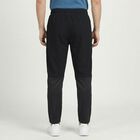 Men's Black Regular Fit Track Pants, Black, small