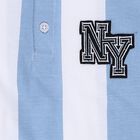 Boys' Half Sleeves T-Shirt, हल्का नीला, small