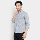 Cotton Casual Shirt, Light Grey, small image number null