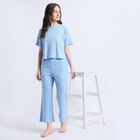 Ladies' Night Suit , Light Blue, small image number null