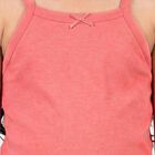 Girls' Vest, पीच, small