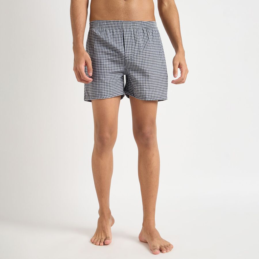 Men's Boxers, White, large