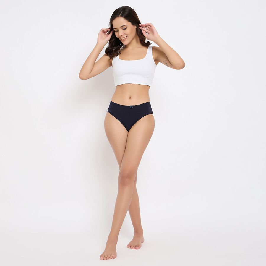 Ladies' Panty, Navy Blue, large