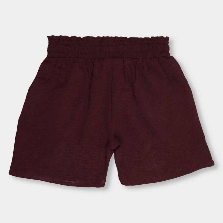 Girls' Shorts, Wine, large image number null