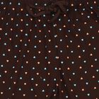 Girls Brown Jogger Heart Printed Pyjama, Brown, small