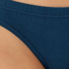 Women's Deep Teal Regular-Fit Bikini Panty, Teal Blue, small image number null