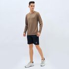 Men's T-Shirt, भूरा, small image number null