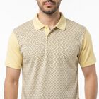 Men's Grey Round Neck Regular Drifit T-Shirt, एक्रू मिश्रित, small