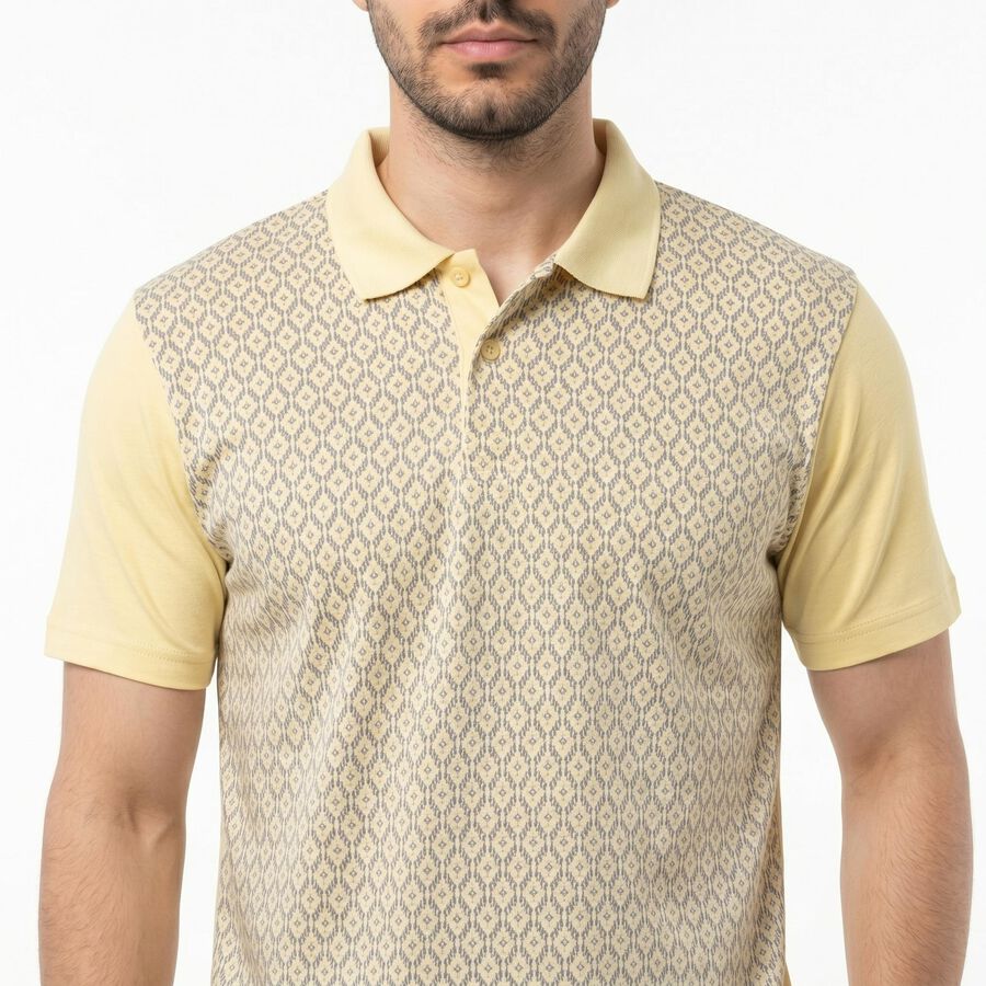 Men's Grey Round Neck Regular Drifit T-Shirt, एक्रू मिश्रित, large