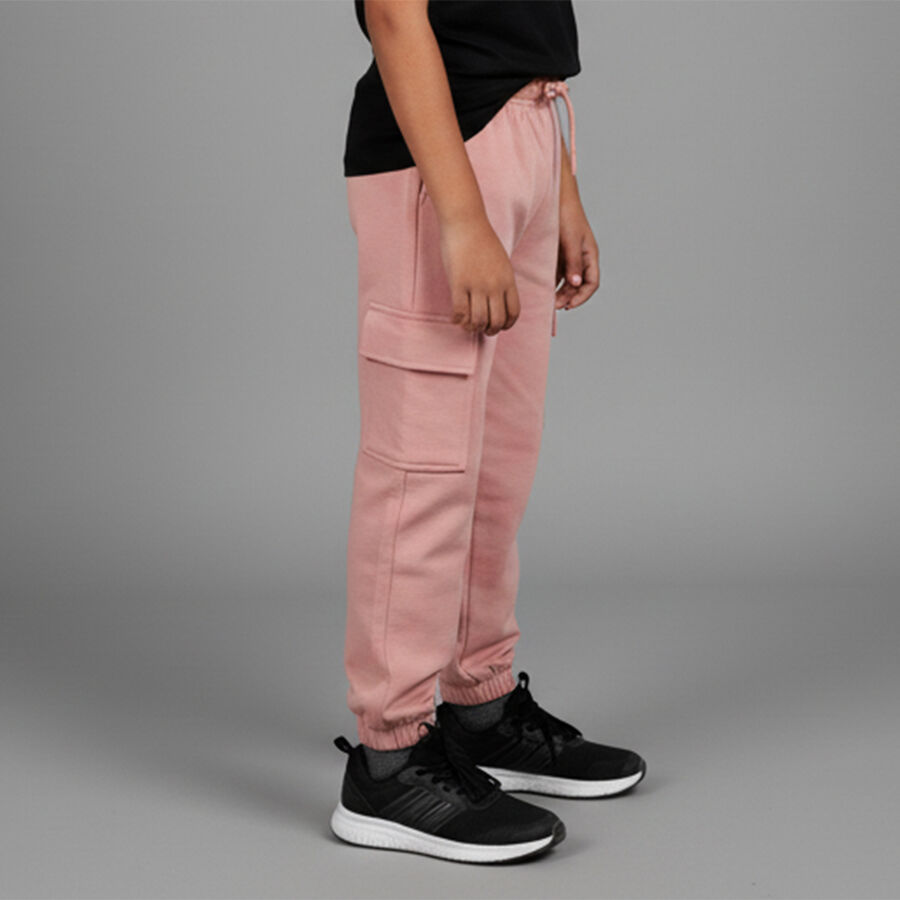 Girls' Winter Pyjama, गुलाबी, large image number null