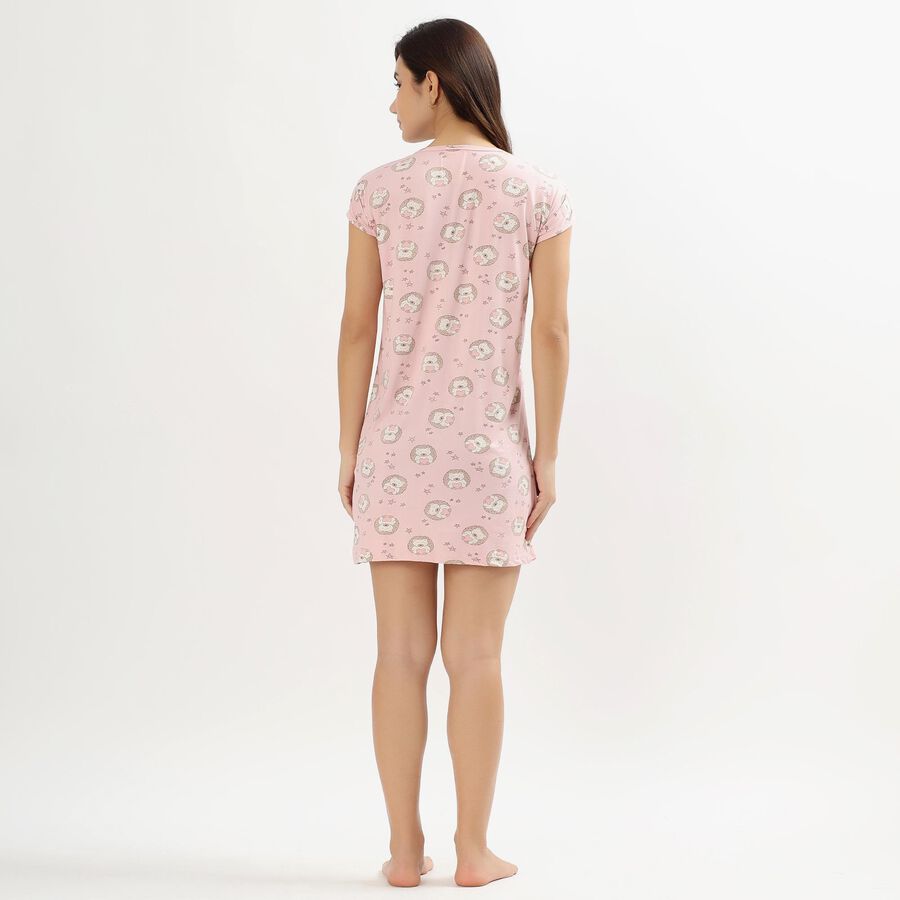 Ladies' Nighty, Light Pink, large image number null