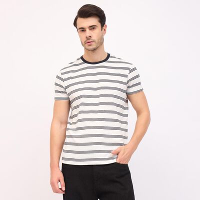 Men's Round Neck Half Sleeves T-Shirt