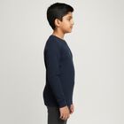 Boys' Thermal Upper, मिश्रित नीला, small image number null