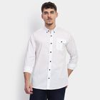 Men's 100% Cotton Casual Shirt , Off White, small image number null