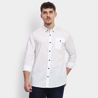 Men's 100% Cotton Casual Shirt 