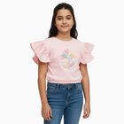Girls' T-Shirt, Light Pink, small image number null