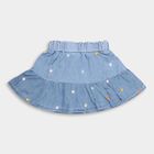 Girls' Skirt , मध्यम नीला, small image number null