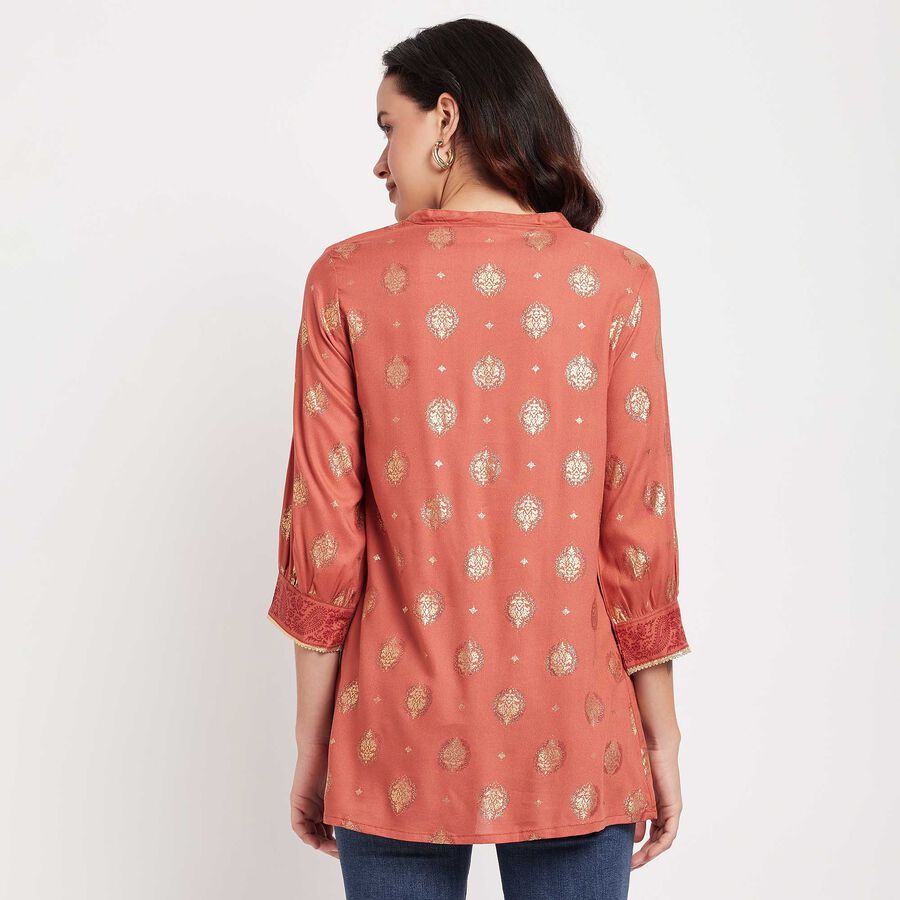 Solid Kurti, रस्ट, large image number null