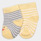 Infant's Socks (Pack of 2), Yellow, small image number null