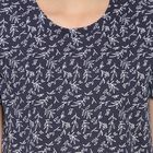 Round Neck T-Shirt, Navy Blue, small image number null