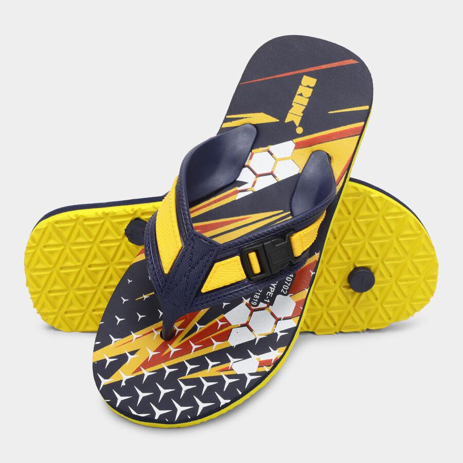 Boys' Slipper, नेवी ब्लू, large image number null