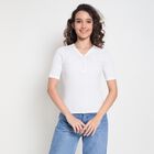 Ladies' Top, ऑफ व्हाइट, small image number null
