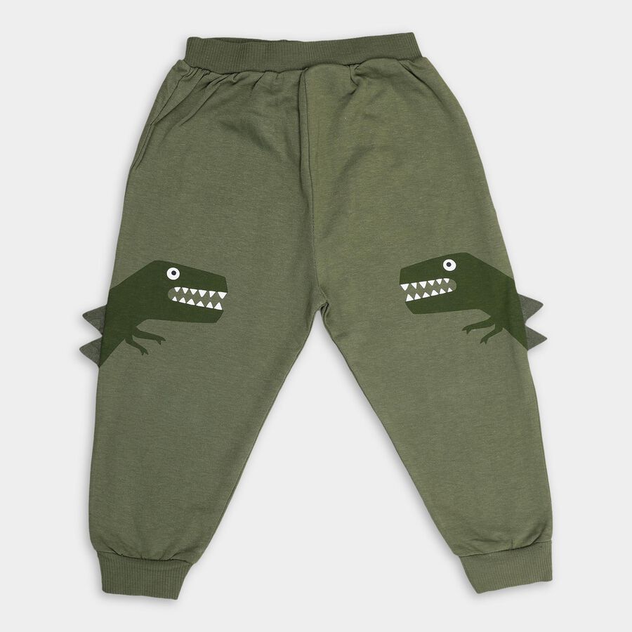 Infants' 100% Cotton Pyjama, Olive, large image number null
