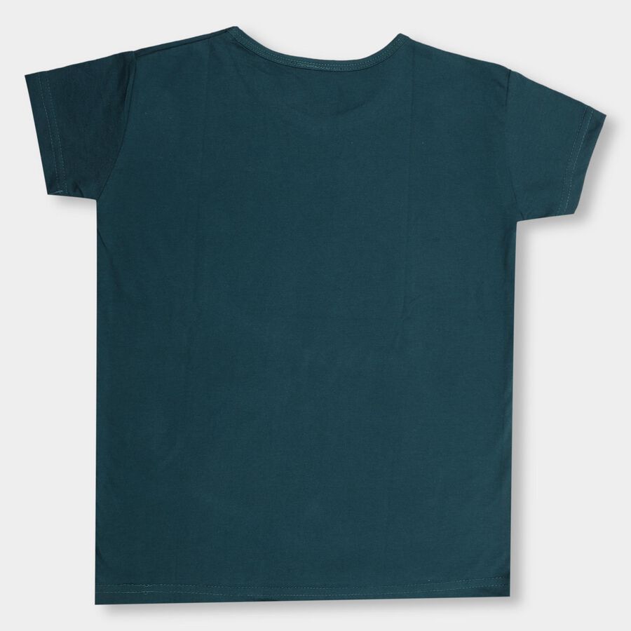 Girls' T-Shirt , Dark Green, large image number null