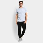 Men's Round Neck Half Sleeves T-Shirt , हल्का ग्रे, small image number null