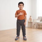 Boys Junior Charcoal Long Johns Thermal, Charcoal, small