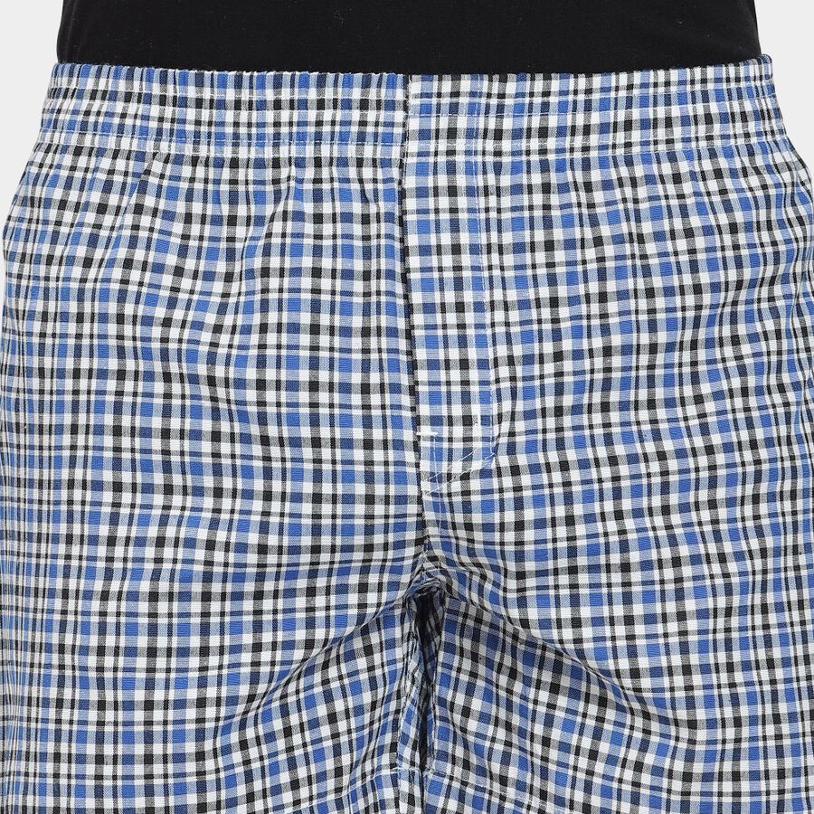 Men's Boxers, नेवी ब्लू, large