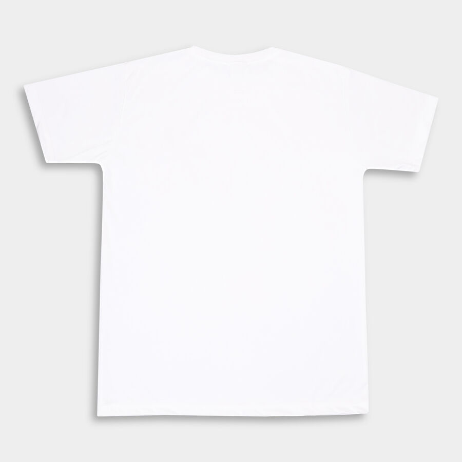Boys' T-Shirt, White, large