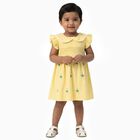 Infants' Cotton Minimalist Everyday Frock, सफ़ेद, small