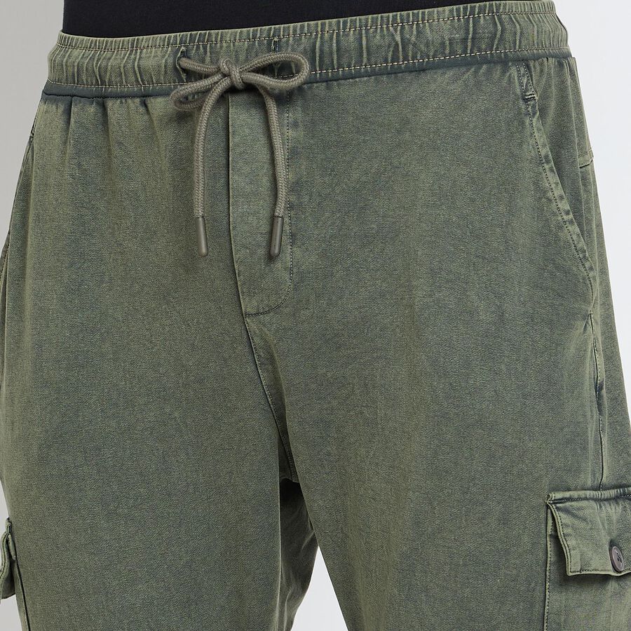 Men's Track Pants , ओलिव, large